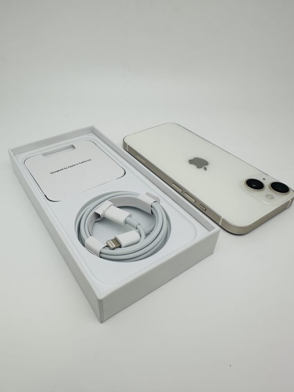 iPhone 14 256GB blanco estrella reacondicionado batería >85%
